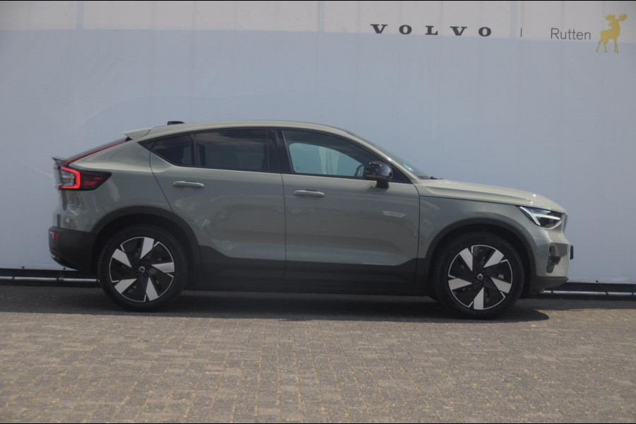 Volvo C40 252PK Automaat Single Ext. Range Plus 82 kWh / Adaptive cruise control  / Pilot assist / BLIS / Stoel en stuur verwarming / Elektrische achterklep / Parkeersensoren met camera / Google infotainment / Panoramadak