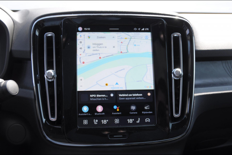 Volvo C40 252PK Automaat Single Ext. Range Plus 82 kWh / Adaptive cruise control  / Pilot assist / BLIS / Stoel en stuur verwarming / Elektrische achterklep / Parkeersensoren met camera / Google infotainment / Panoramadak