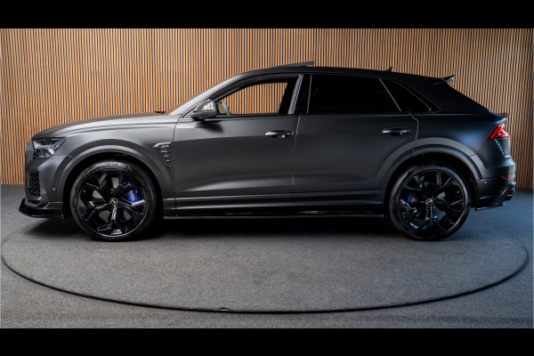 Audi RS Q8 4.0 TFSI B&O Ceramic HUD Massage Carbon Softclose Nachtzicht ACC Keyless 360 Camera Stoelventilatie Elektr. achterklep Memory seats Elektr. trekhaak Navi Niveauregeling PDC Stoelverwarming LM velgen