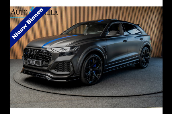 Audi RS Q8 4.0 TFSI B&O Ceramic HUD Massage Carbon Softclose Nachtzicht ACC Keyless 360 Camera Stoelventilatie Elektr. achterklep Memory seats Elektr. trekhaak Navi Niveauregeling PDC Stoelverwarming LM velgen