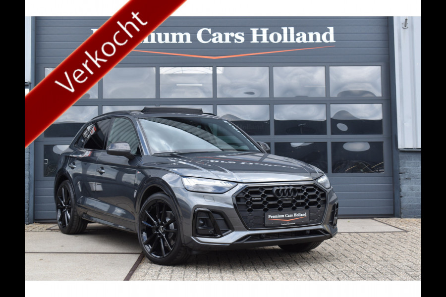 Audi Q5 55 TFSI e S-Line 367 Pk Pano Lucht Carbon Sfeer Oled Keyless Massage 21 Inch