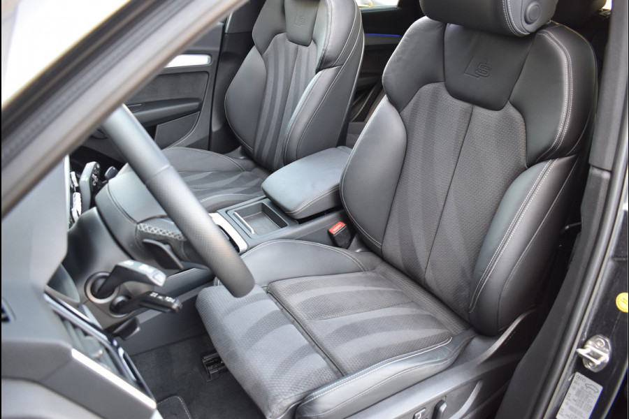 Audi Q5 55 TFSI e S-Line 367 Pk Pano Lucht Carbon Sfeer Oled Keyless Massage 21 Inch