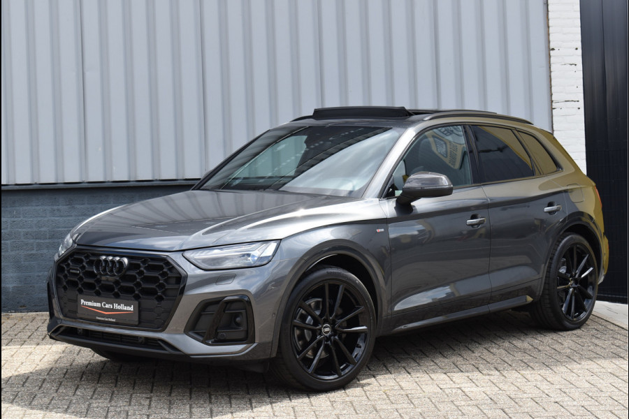 Audi Q5 55 TFSI e S-Line 367 Pk Pano Lucht Carbon Sfeer Oled Keyless Massage 21 Inch