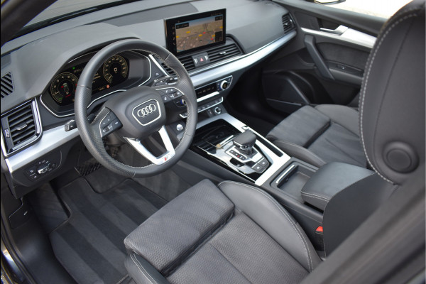 Audi Q5 55 TFSI e S-Line 367 Pk Pano Lucht Carbon Sfeer Oled Keyless Massage 21 Inch