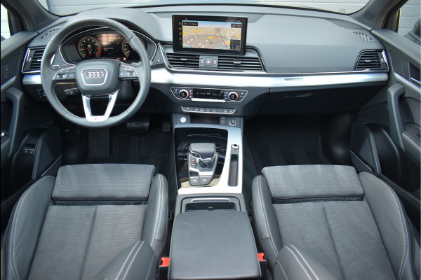Audi Q5 55 TFSI e S-Line 367 Pk Pano Lucht Carbon Sfeer Oled Keyless Massage 21 Inch