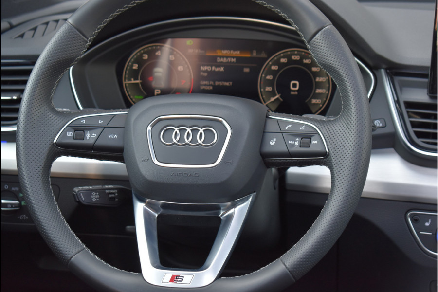 Audi Q5 55 TFSI e S-Line 367 Pk Pano Lucht Carbon Sfeer Oled Keyless Massage 21 Inch