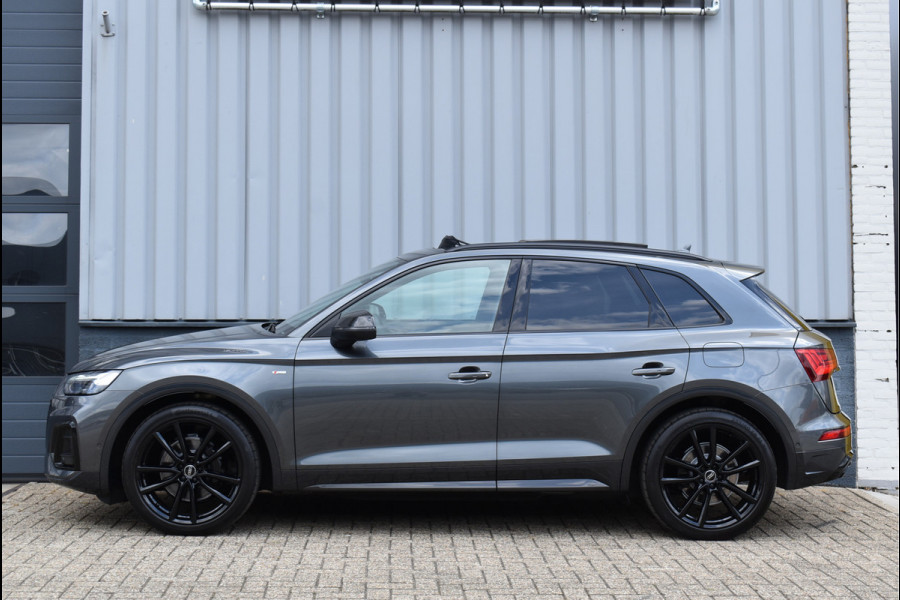 Audi Q5 55 TFSI e S-Line 367 Pk Pano Lucht Carbon Sfeer Oled Keyless Massage 21 Inch