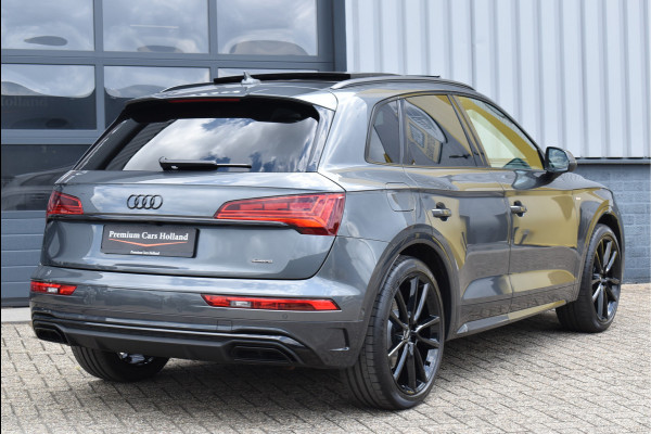 Audi Q5 55 TFSI e S-Line 367 Pk Pano Lucht Carbon Sfeer Oled Keyless Massage 21 Inch