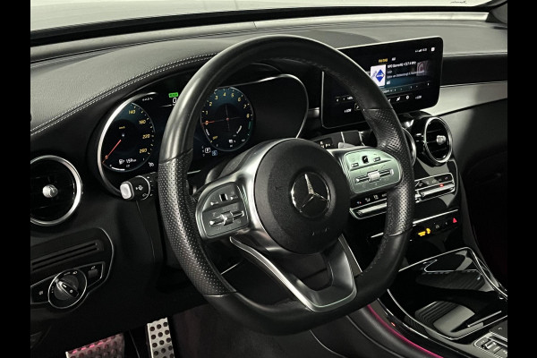 Mercedes-Benz GLC 300e 4MATIC AMG-line Trekhaak | Open dak | Burmester | Stoelverwarming | Sfeerverlichting | 360 camera | Cruise control | Carplay