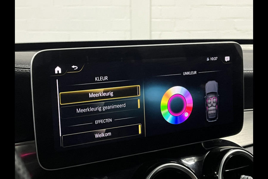 Mercedes-Benz GLC 300e 4MATIC AMG-line Trekhaak | Open dak | Burmester | Stoelverwarming | Sfeerverlichting | 360 camera | Cruise control | Carplay