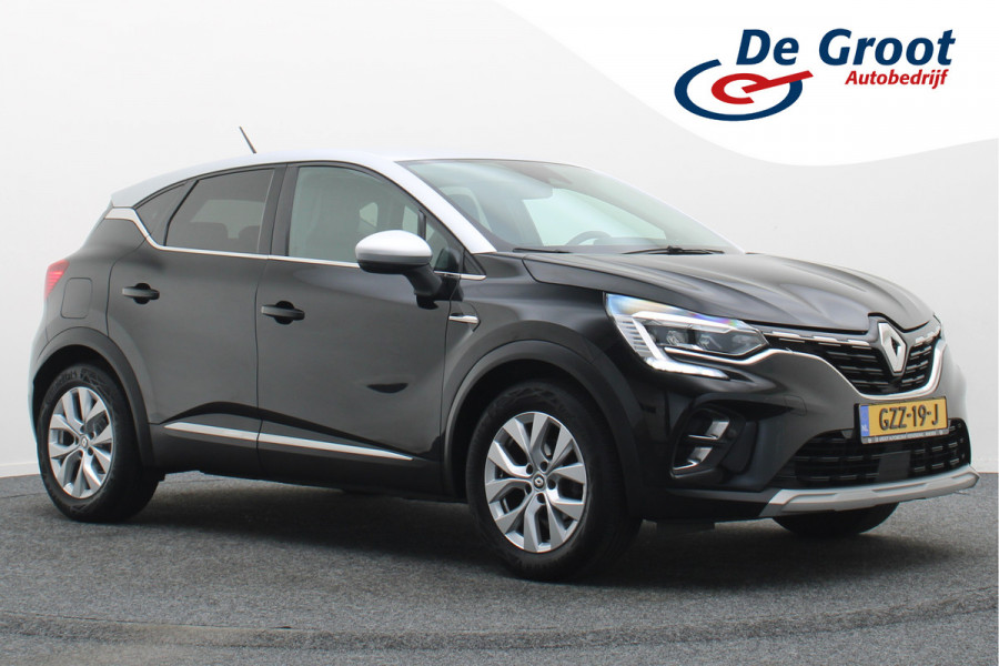 Renault Captur 1.0 TCe 90 Intens Leder/Stof, Climate, Cruise, Apple Carplay, LED, DAB, Trekhaak, 17''