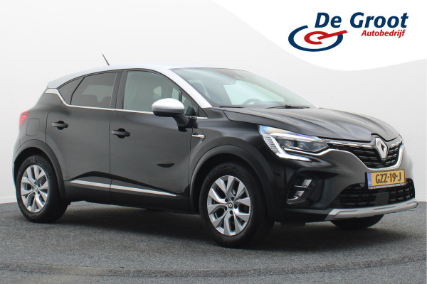 Renault Captur 1.0 TCe 90 Intens Leder/Stof, Climate, Cruise, Apple Carplay, LED, DAB, Trekhaak, 17''