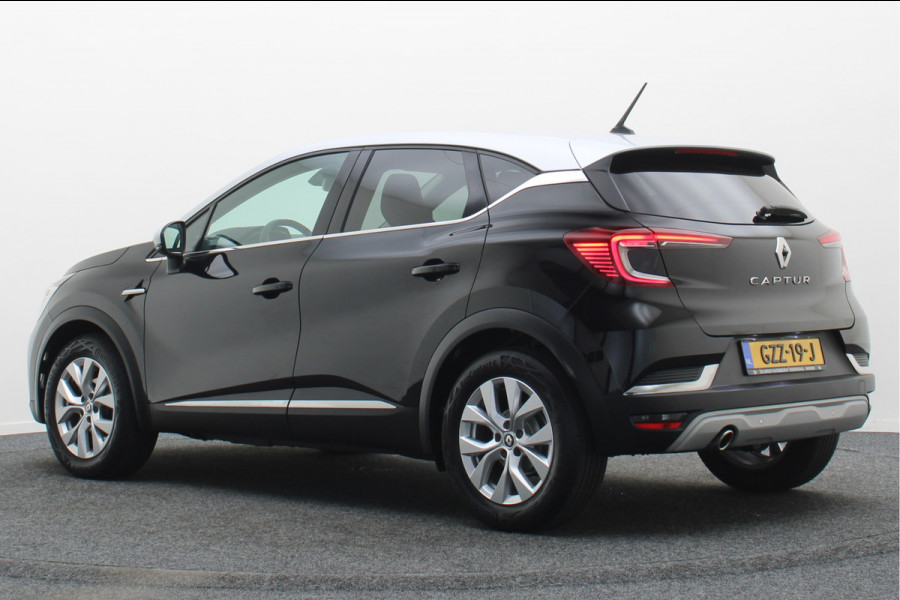 Renault Captur 1.0 TCe 90 Intens Leder/Stof, Climate, Cruise, Apple Carplay, LED, DAB, Trekhaak, 17''