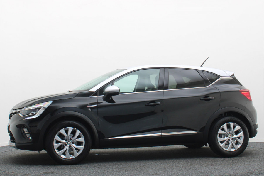 Renault Captur 1.0 TCe 90 Intens Leder/Stof, Climate, Cruise, Apple Carplay, LED, DAB, Trekhaak, 17''