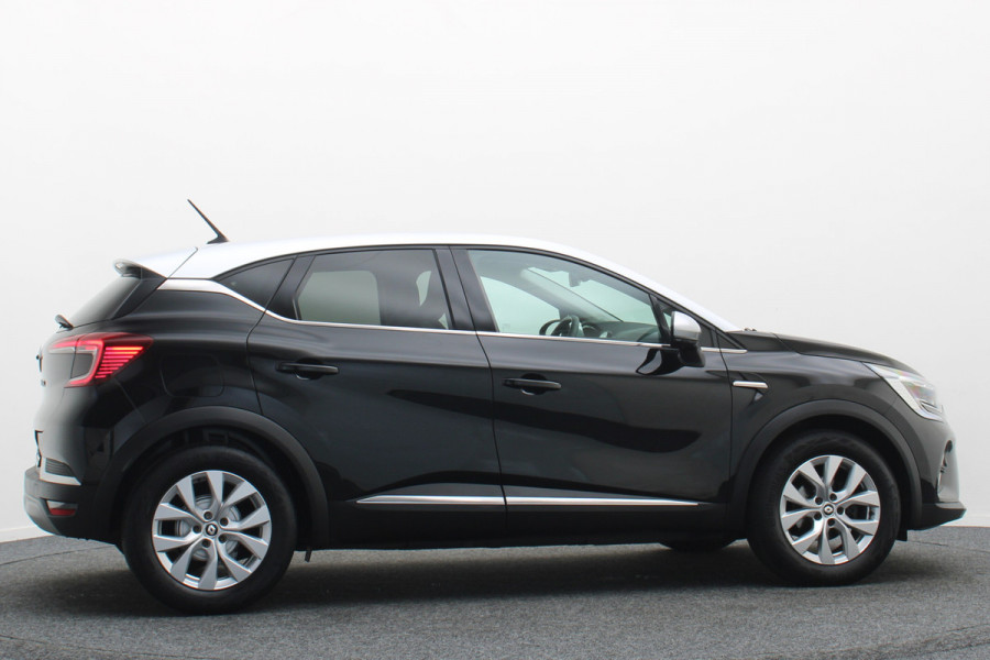 Renault Captur 1.0 TCe 90 Intens Leder/Stof, Climate, Cruise, Apple Carplay, LED, DAB, Trekhaak, 17''