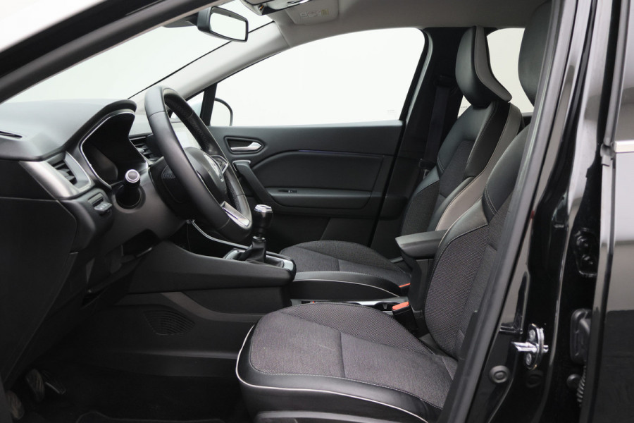 Renault Captur 1.0 TCe 90 Intens Leder/Stof, Climate, Cruise, Apple Carplay, LED, DAB, Trekhaak, 17''