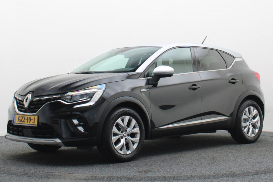 Renault Captur 1.0 TCe 90 Intens Leder/Stof, Climate, Cruise, Apple Carplay, LED, DAB, Trekhaak, 17''