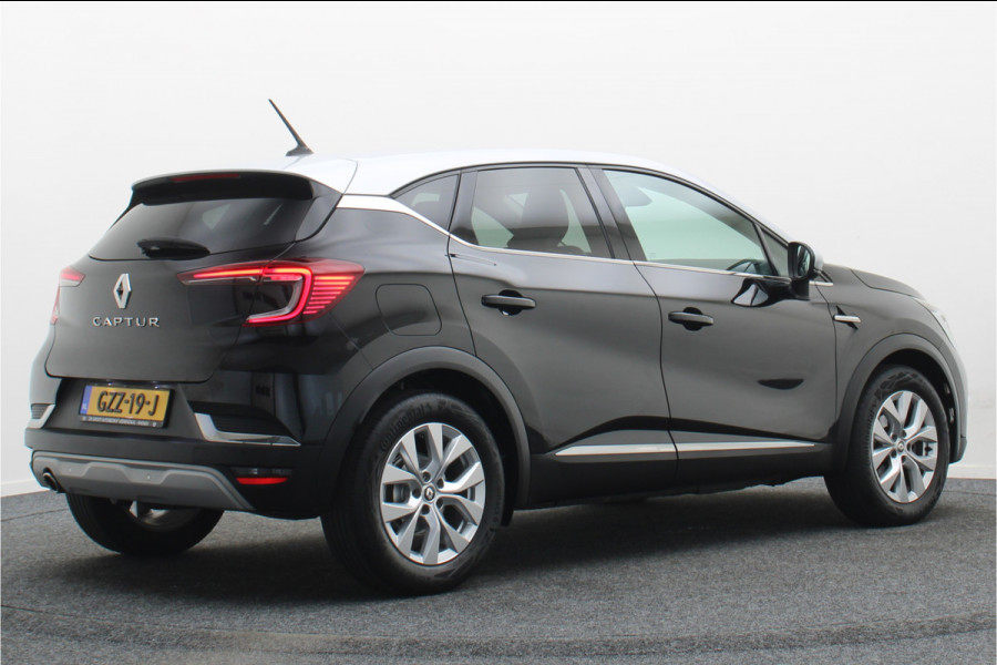 Renault Captur 1.0 TCe 90 Intens Leder/Stof, Climate, Cruise, Apple Carplay, LED, DAB, Trekhaak, 17''