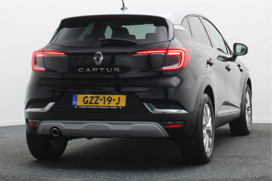 Renault Captur 1.0 TCe 90 Intens Leder/Stof, Climate, Cruise, Apple Carplay, LED, DAB, Trekhaak, 17''