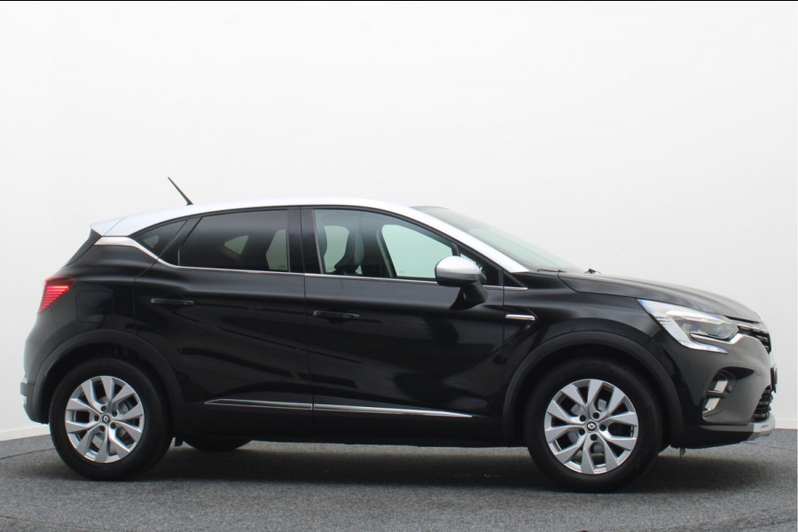 Renault Captur 1.0 TCe 90 Intens Leder/Stof, Climate, Cruise, Apple Carplay, LED, DAB, Trekhaak, 17''