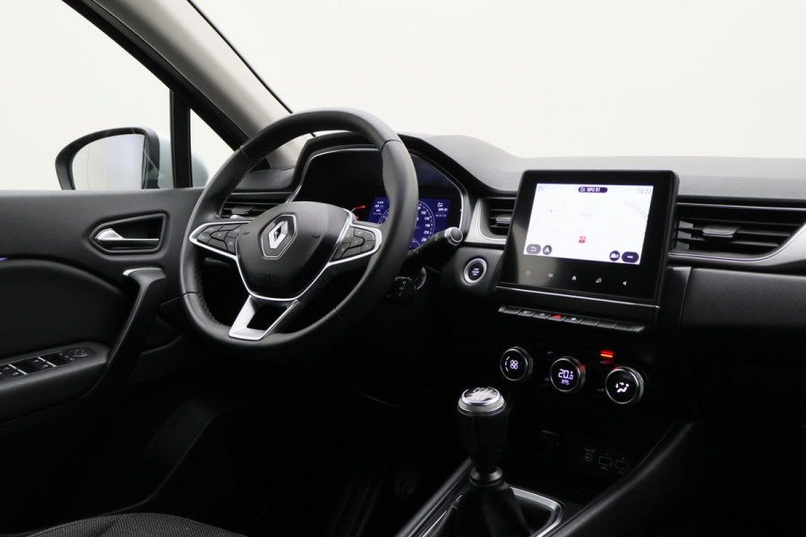 Renault Captur 1.0 TCe 90 Intens Leder/Stof, Climate, Cruise, Apple Carplay, LED, DAB, Trekhaak, 17''