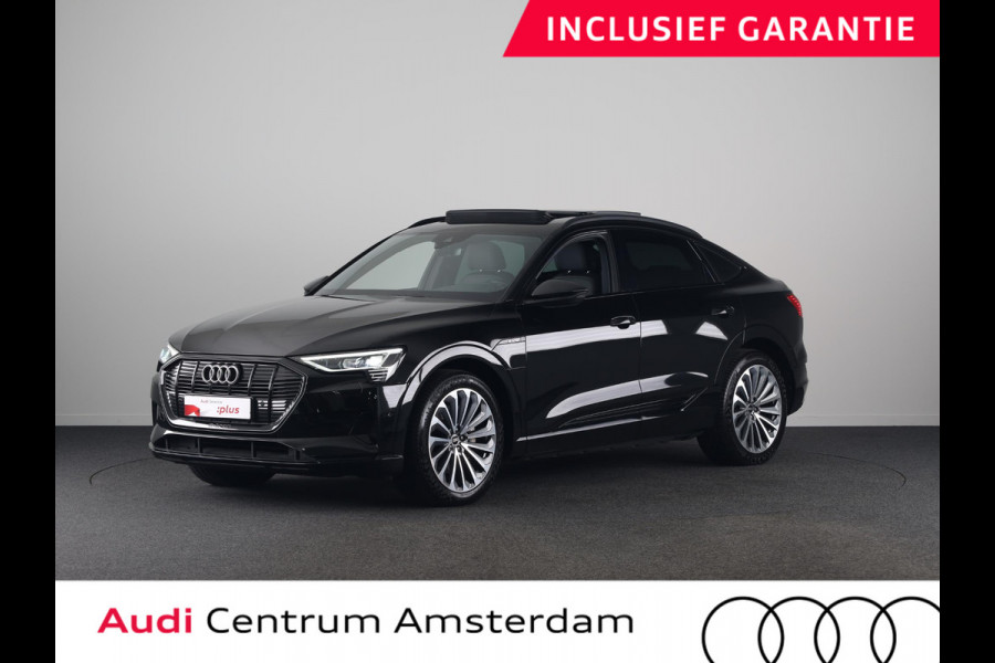 Audi e-tron Sportback 55 quattro Business edition Plus 95 kWh 408pk | Panoramadak | Lederen bekleding | Elektrisch verstelbare voorstoelen | Parkeercamera |
