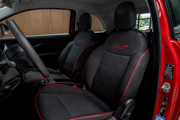 Fiat 500 24 kWh Navi Airco Stoelverwarming Cruise C. 3-Fase LED Carplay BTW auto SOH: 94,7%