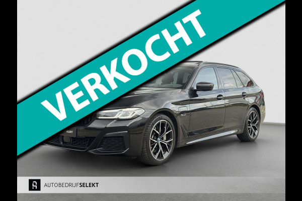 BMW 5 Serie Touring 530e M-Sport | Pano | Head Up | Sfeer | Camera | Dealer onderhouden | Driving Assistance Pro | Carplay