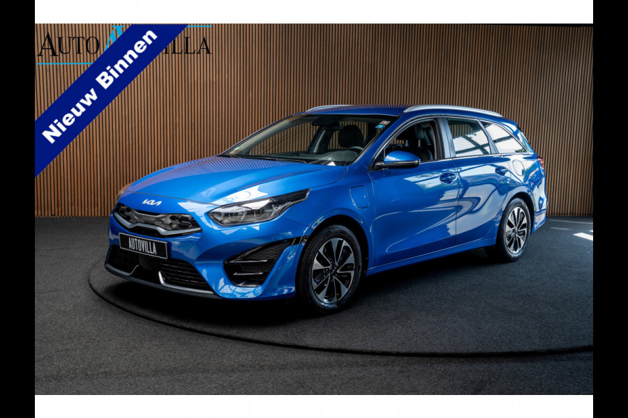 Kia Ceed Sportswagon 1.6 GDI PHEV Navi Camera ACC Leder Memory seats Climate Carplay Keyless Entry + Start PDC LED LM velgen Stoelverwarming voor & achter Plug-In BTW auto