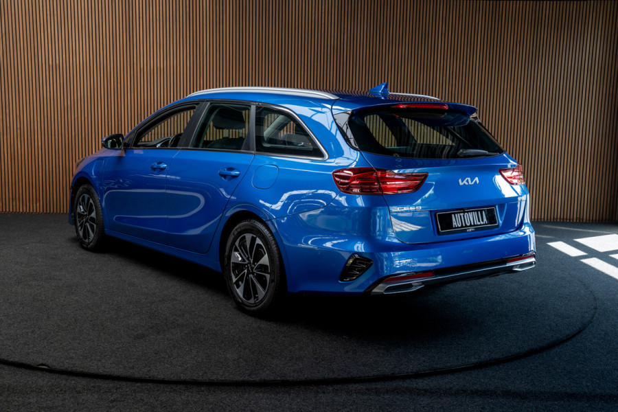 Kia Ceed Sportswagon 1.6 GDI PHEV Navi Camera ACC Leder Memory seats Climate Carplay Keyless Entry + Start PDC LED LM velgen Stoelverwarming voor & achter Plug-In BTW auto