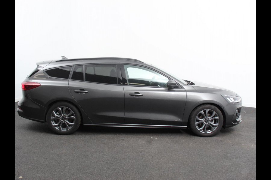 Ford FOCUS Wagon 1.0 EcoBoost Hybrid 155pk Automaat ST Line Navigatie Cruise Control Parkeer sensoren Lichtmetalen Velgen Extra Getint Glas