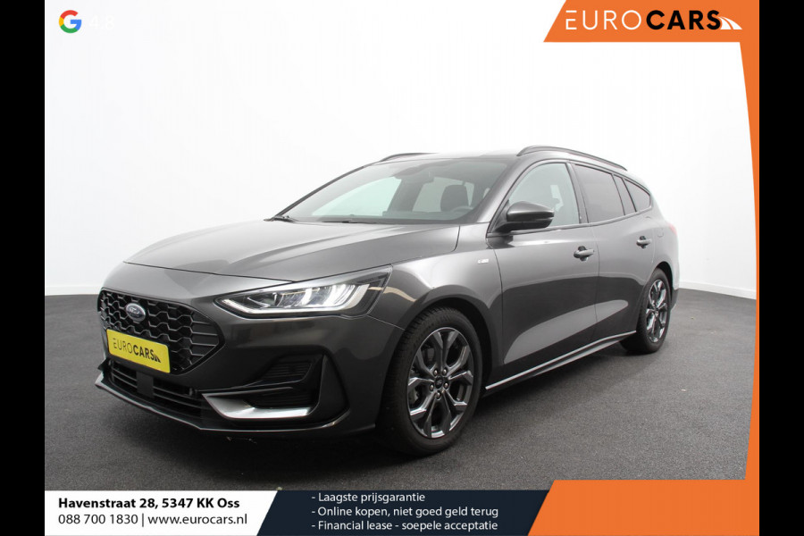 Ford FOCUS Wagon 1.0 EcoBoost Hybrid 155pk Automaat ST Line Navigatie Cruise Control Parkeer sensoren Lichtmetalen Velgen Extra Getint Glas