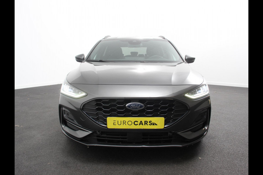 Ford FOCUS Wagon 1.0 EcoBoost Hybrid 155pk Automaat ST Line Navigatie Cruise Control Parkeer sensoren Lichtmetalen Velgen Extra Getint Glas