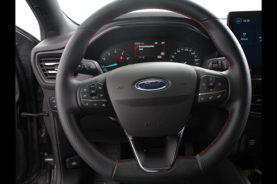 Ford FOCUS Wagon 1.0 EcoBoost Hybrid 155pk Automaat ST Line Navigatie Cruise Control Parkeer sensoren Lichtmetalen Velgen Extra Getint Glas
