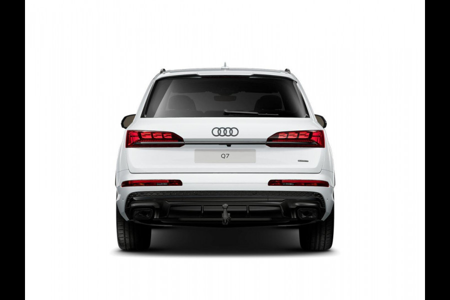 Audi Q7 60 TFSI e quattro Pro Line S Competition 490pk | Komt half augustus binnen | Panoramadak | Wegklapbare trekhaak |  Stoelventilatie/massage voorin | HD-matrix-led, laserlicht | Digitale oled-achterlichten | Bang & Olufsen Premium 3D | Leder Valcona S-logo ruitpatroon