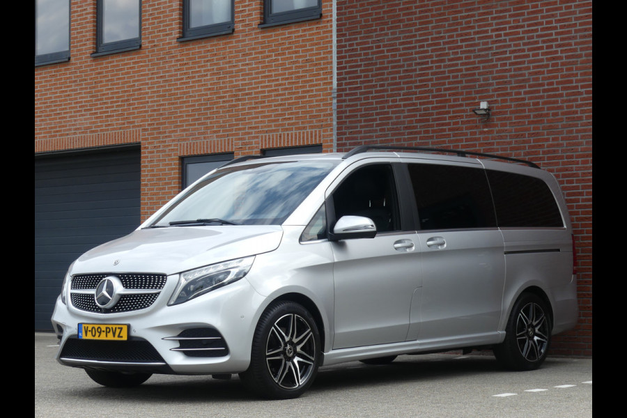 Mercedes-Benz V-Klasse 300d L2 Exclusive AMG Dubbel Cabine Led/Trekhaak/LEER/Elek stoelen