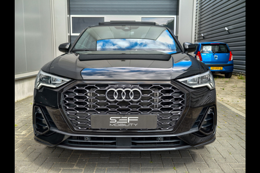 Audi Q3 Sportback 35 TFSI 3x S Line Pano | Keyless | Trekhaak | Matrix | Camera | Leder
