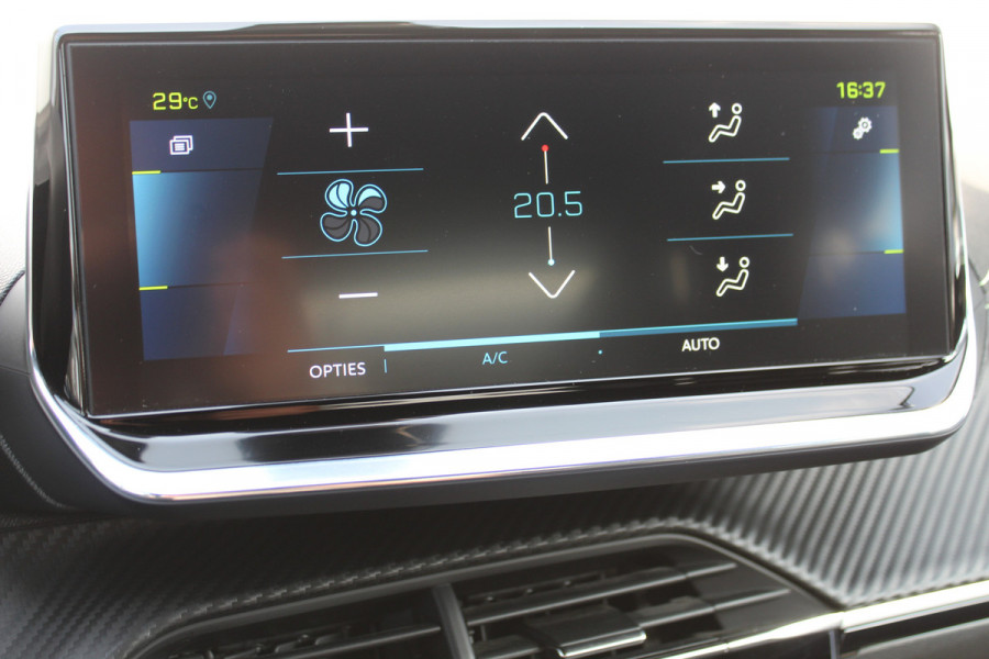 Peugeot e-208 EV GT Première 1 fase 50 kWh ELEKTRISCH ! Zeer nette en goed onderhouden wagen ! Autm.airco, dodehoek assistent, cruise control, metallic lak, LM wielen, navigatie, telefoon voorb., USB, digitaal dashb., LED verl. etc