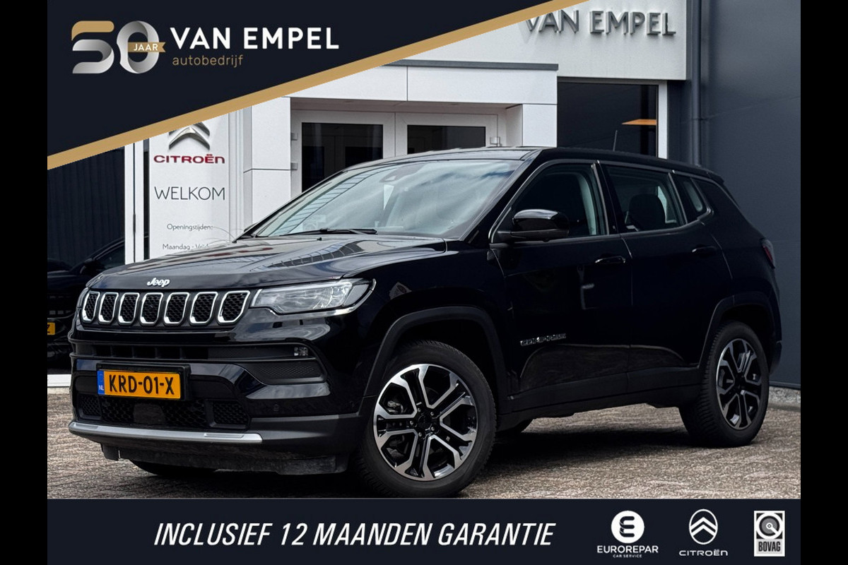 Jeep Compass 1.5T e-Hybrid Longitude | 360 Camera | Navi By App | All-Season banden | Winter Pack | Climate Control