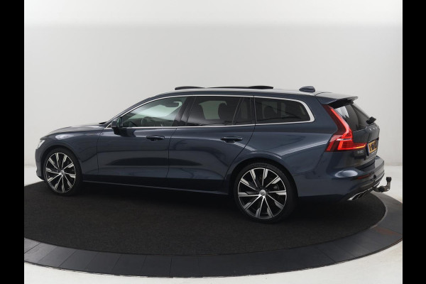 Volvo V60 2.0 B4 Inscription | Panoramadak | Trekhaak | Head-up | Harman/Kardon | Adaptive cuise | Carplay | Stuur/stoelverwarming | 360 camera | Climate control | Leder