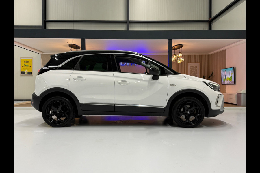 Opel Crossland X 1.2 Turbo 130pk Ultimate Aut. Black Ed. | Navi | 360 Camera | Half Leder/Alcantara | Stuurverw.