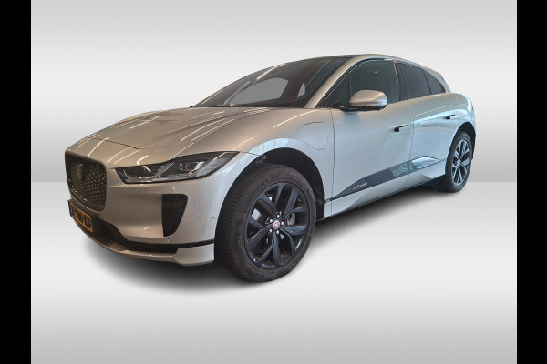 Jaguar I-PACE EV320 SE Business Pack 90 kWh / SoH 89.7% / 3fase Laden / Trekhaak / Panoramadak / 360Camera / Leder / 20'' / Meridian / Keyless / Stuur+Stoelverwarming / Dodehoek / DAB / Cruise Control