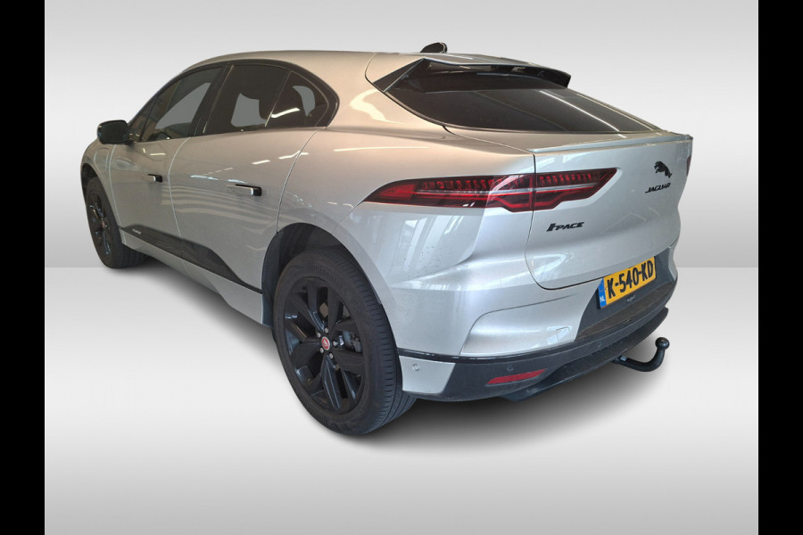 Jaguar I-PACE EV320 SE Business Pack 90 kWh / SoH 89.7% / 3fase Laden / Trekhaak / Panoramadak / 360Camera / Leder / 20'' / Meridian / Keyless / Stuur+Stoelverwarming / Dodehoek / DAB / Cruise Control