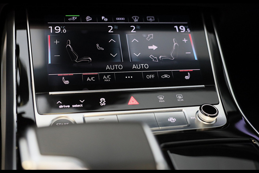 Audi Q8 60 TFSI e Quattro RSQ8 Look / Luchtvering / Acc / Lane Assist / Head Up / Camera / B & O / Memory / Open Pano / Matrix