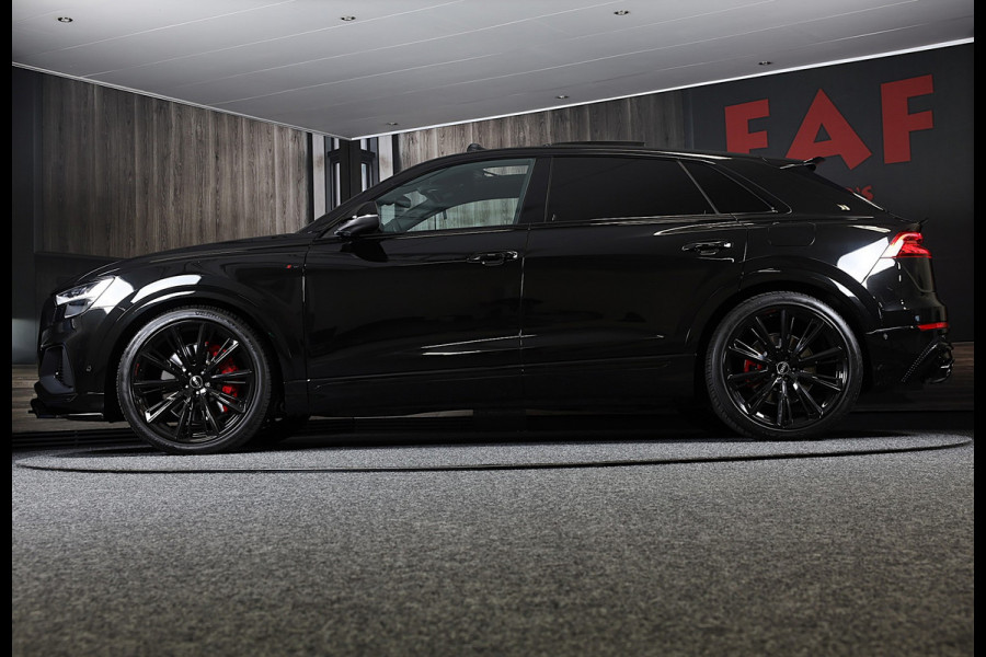 Audi Q8 60 TFSI e Quattro RSQ8 Look / Luchtvering / Acc / Lane Assist / Head Up / Camera / B & O / Memory / Open Pano / Matrix