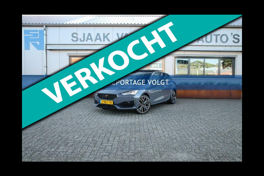 CUPRA Leon 1.4 e-Hybrid VZ Copper Edition 245pk DSG! 1e|Panoramadak|Virtual Cockpit|LED Matrix|Kuipstoelen elektrisch|NAVI|Camera