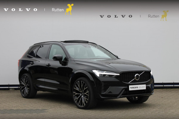 Volvo XC60 T6 Recharge AWD Long Range 350PK Dark Google Infotainment / Elektrisch schuif-kanteldak / 22" lichtmetalen velgen / Stoelventilatie-verwarming voor / Stuurwielverwarming