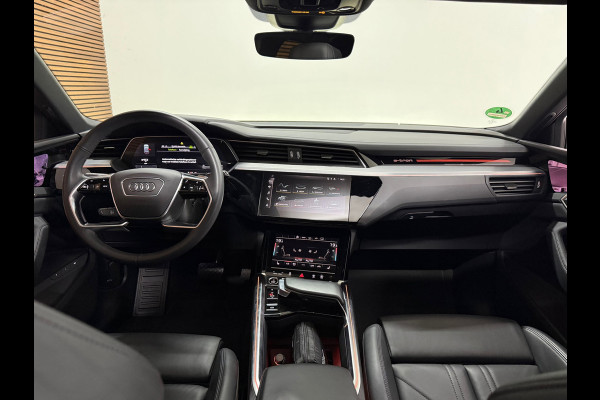 Audi e-tron E-tron 50 quattro S Black Edition 71 kWh | Panoramadak | Virtual Mirrors|360° Camera|Leder|Trekhaak | Memory | 21 Inch