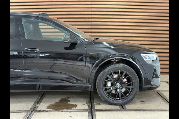 Audi e-tron E-tron 50 quattro S Black Edition 71 kWh | Panoramadak | Virtual Mirrors|360° Camera|Leder|Trekhaak | Memory | 21 Inch