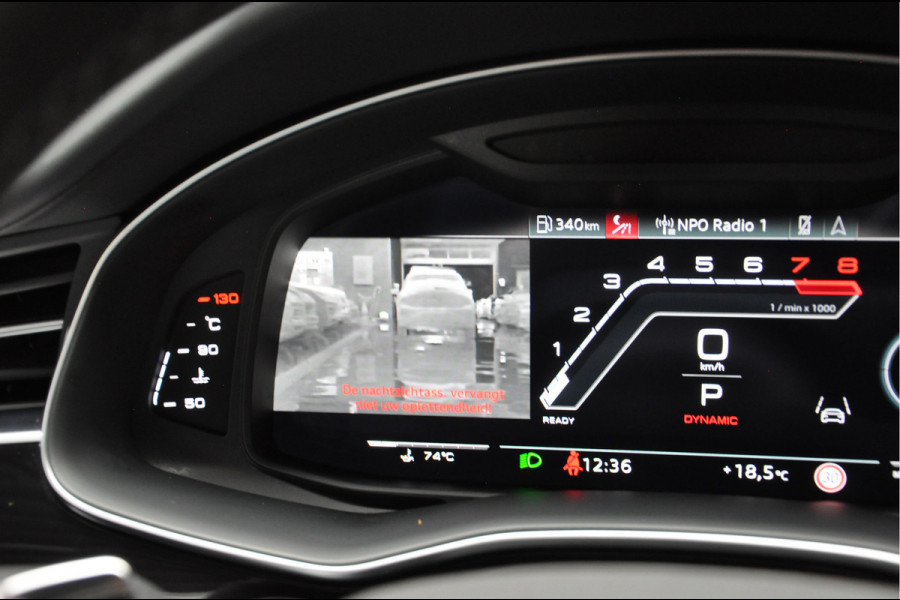 Audi RS Q8 4.0 TFSI B&O Ceramic HUD Massage Carbon Softclose Nachtzicht ACC Keyless 360 Camera Stoelventilatie Elektr. achterklep Memory seats Elektr. trekhaak Navi Niveauregeling PDC Stoelverwarming LM velgen
